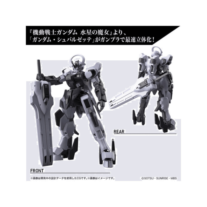 Gundam Schwarzette Model Kit HG 1/144 Bandai The Witch From Mercury