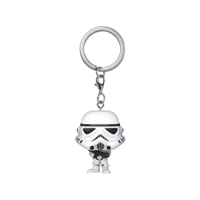 FUNKO Portachiavi STAR WARS - Pocket Pop Keychains - Stormtrooper - 4cm - immagine 2