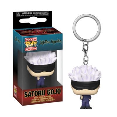 Funko Pocket Pop Keychain Gojo Jujutsu Kaisen Portachiavi da Collezione