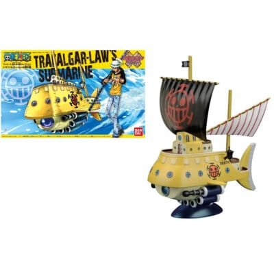 One Piece Trafalgar Law Submarine Model Kit Ship Bandai