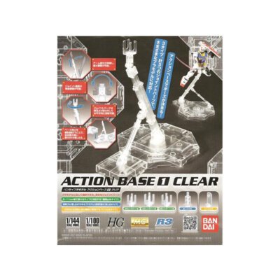 GUNDAM - Model Kit - ACTION BASE 1 CLEAR