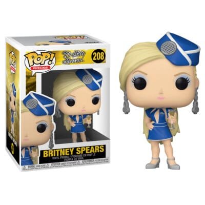 Funko Pop Britney Spears Stewardess Vinyl Figure N° 208