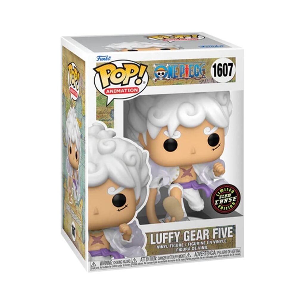 Funko Pop Luffy Gear 5 Chase Edition One Piece Vinyl Figure N° 1607
