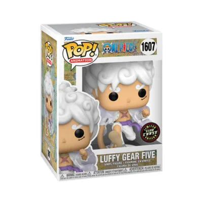 Funko Pop Luffy Gear 5 Chase Edition One Piece Vinyl Figure N° 1607