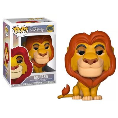 Funko Pop Mufasa The Lion King Disney Vinyl Figure N° 495