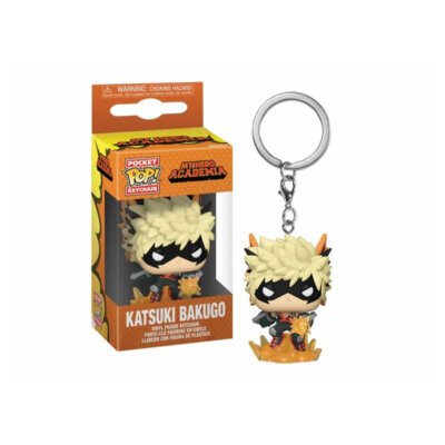 Funko Portachiavi - MY HERO ACADEMIA - Pocket Pop Keychain - Bakugo (Explosion)