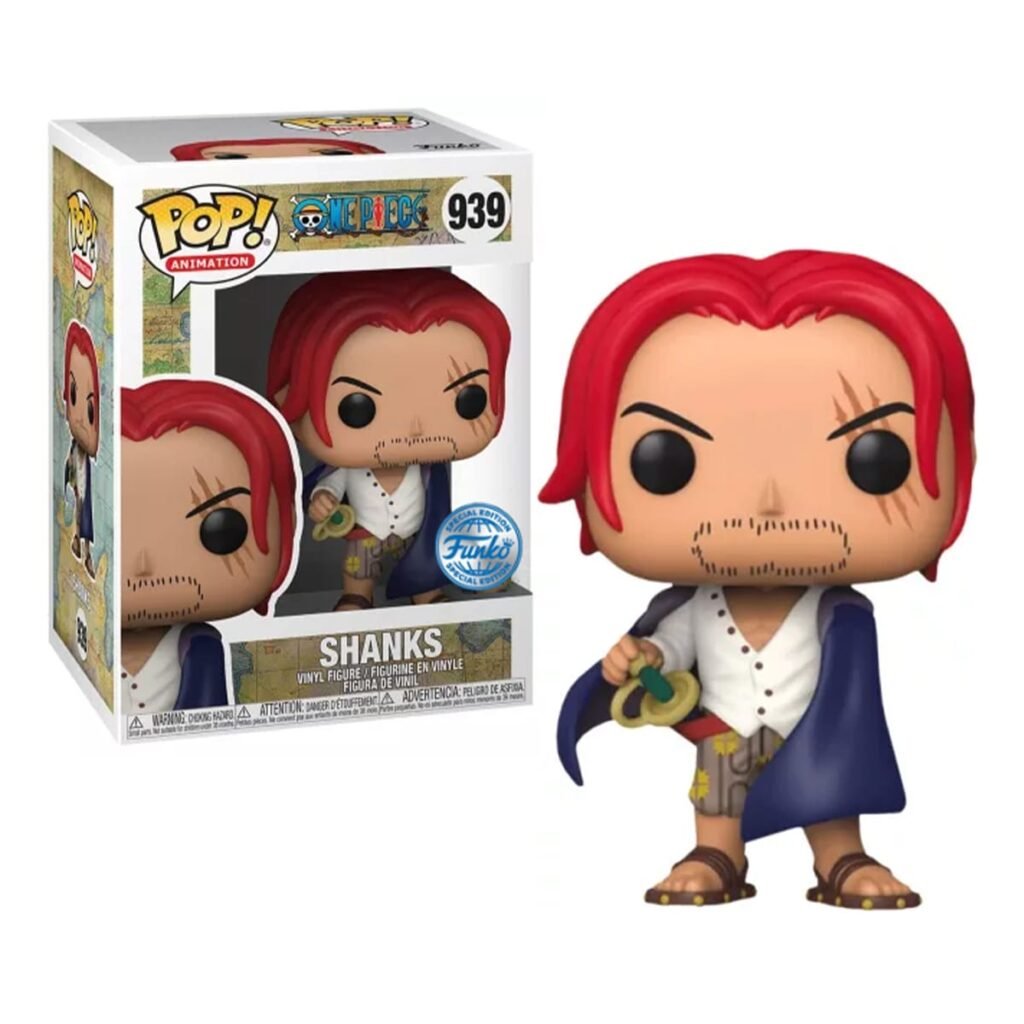 Funko Pop Shanks One Piece Vinyl Figure N° 939 Special Edition