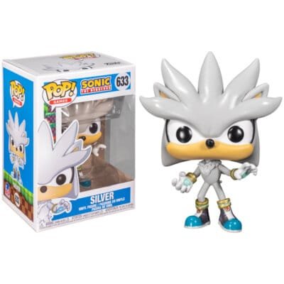Funko Pop Silver the Hedgehog Sonic 30th Anniversary Vinyl Figure N° 633