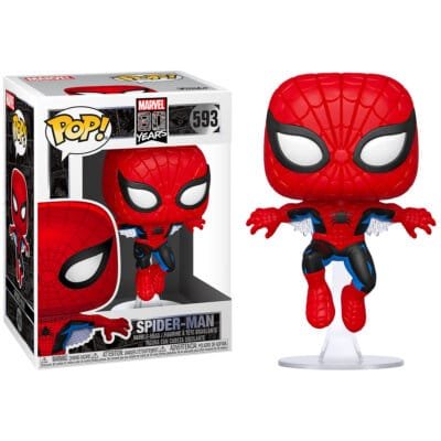 Funko Pop First Appearance Spider Man Marvel 80th Vinyl Figure N° 593