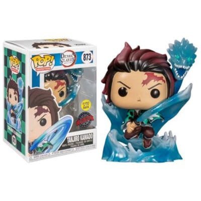 Funko Pop Tanjiro Kamado GITD Demon Slayer Vinyl Figure N° 873