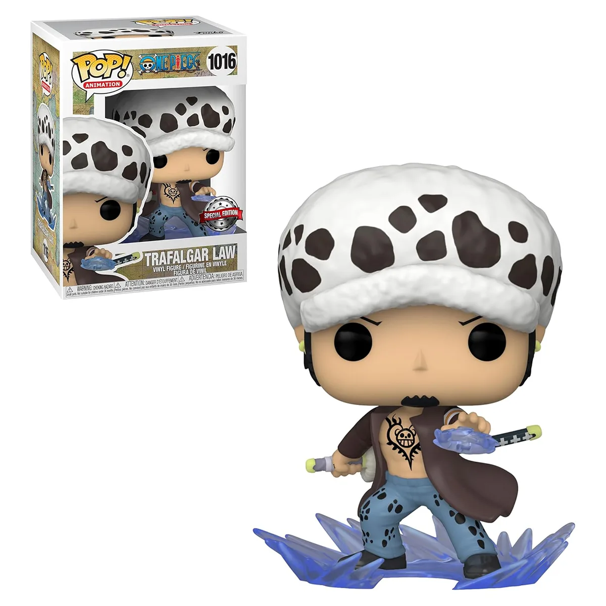 Funko Pop Trafalgar Law One Piece Vinyl Figure N° 1016 Special Edition