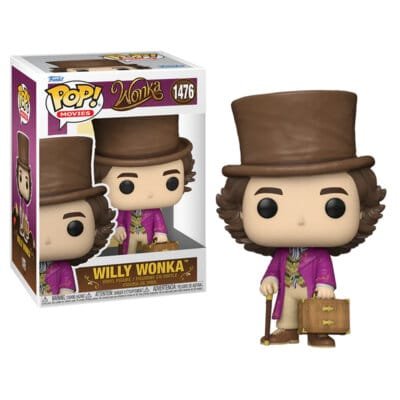 Funko Pop Willy Wonka Wonka Movies Vinyl Figure N° 1476