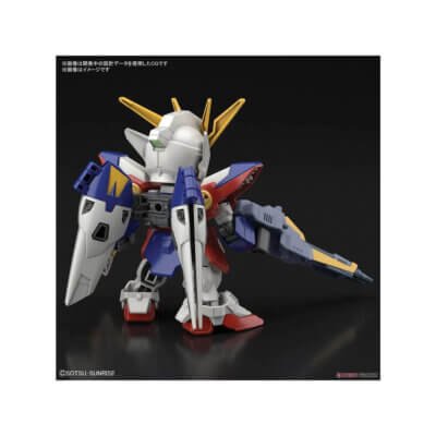 SD Gundam Ex-Standard Wing Gundam Zero Model Kit montato