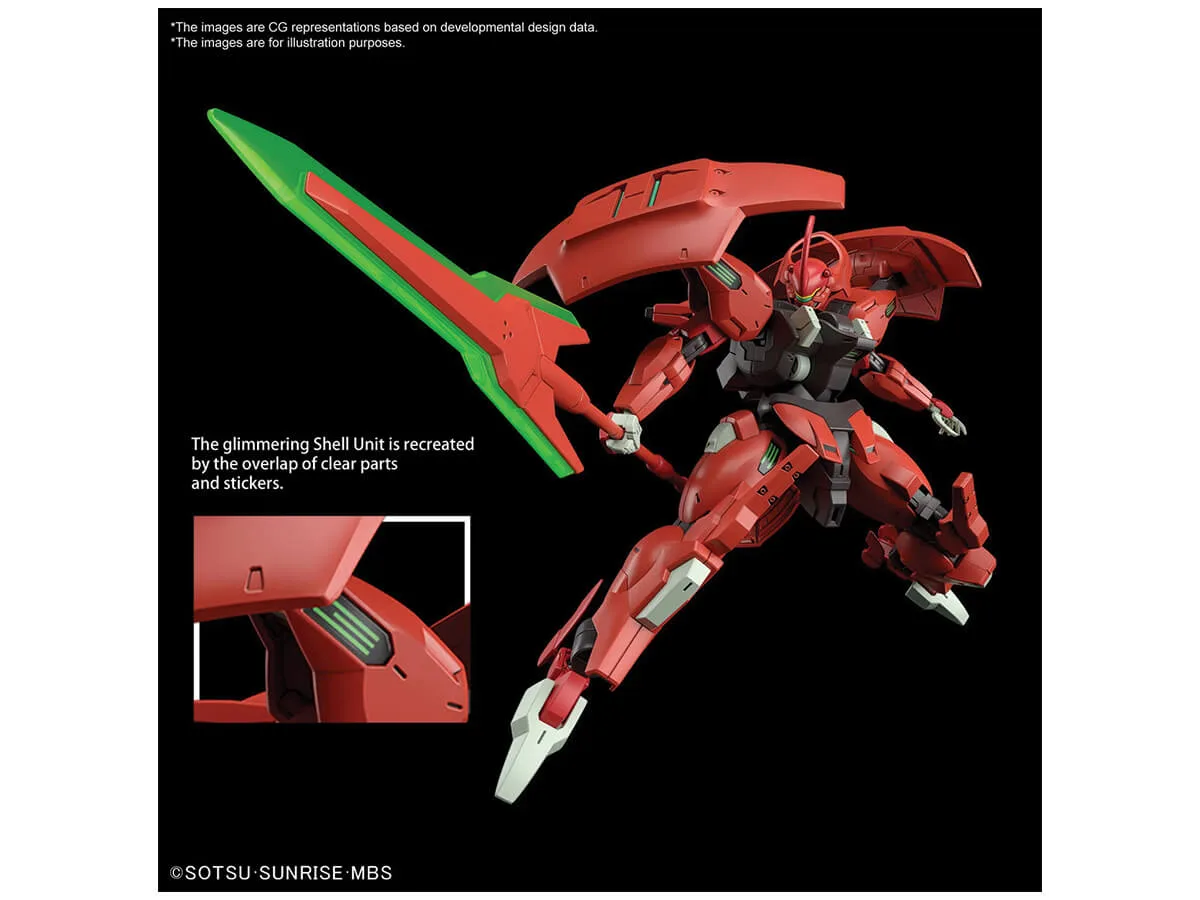 Gundam Darilbalde HG 1/144 Model Kit Bandai The Witch From Mercury