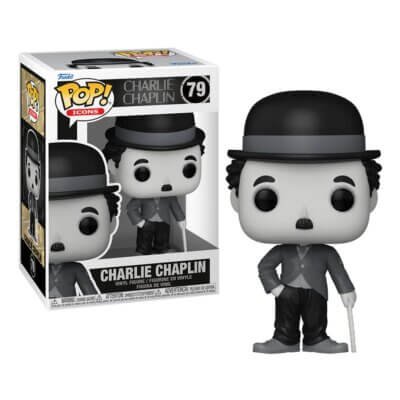 Funko Pop Charlie Chaplin – POP Icons Vinyl Figure N° 79