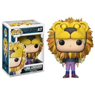 Funko Pop Luna Lovegood with Lion Head Harry Potter Vinyl Figure N° 47