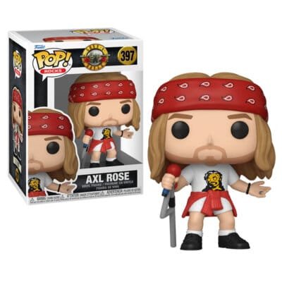 Funko Pop Axl Rose 1980s Guns N' Roses Vinyl Figure N° 397