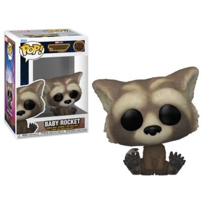 Funko Pop Baby Rocket Guardians of the Galaxy Vinyl Figure N° 1208