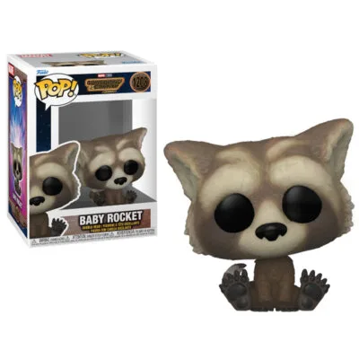 Funko Pop Baby Rocket Guardians of the Galaxy Vinyl Figure N° 1208