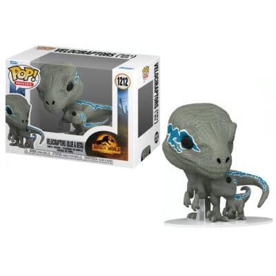 Funko Pop Blue and Beta Jurassic Park 2022 Edition N° 1212