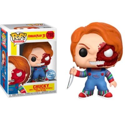 Funko Pop Chucky Half BD Special Edition Movies N° 798