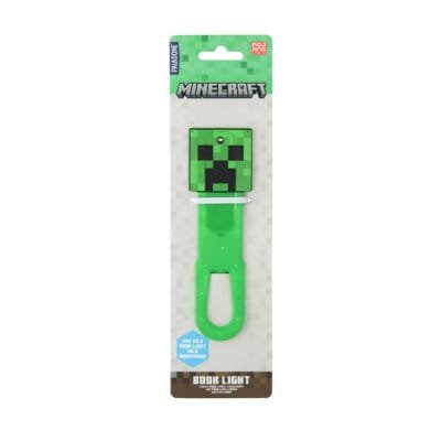 Minecraft Creeper Book Light con Segnalibro LED