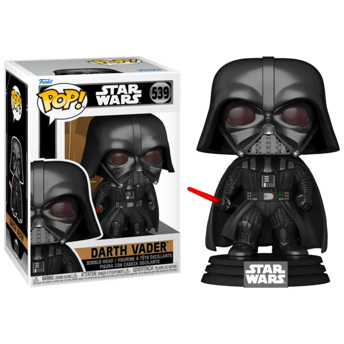 Funko Pop Darth Vader Star Wars Obi-Wan Kenobi Vinyl Figure N° 539