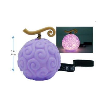 Devil Fruit LED Lamp One Piece 8 cm Decorazione