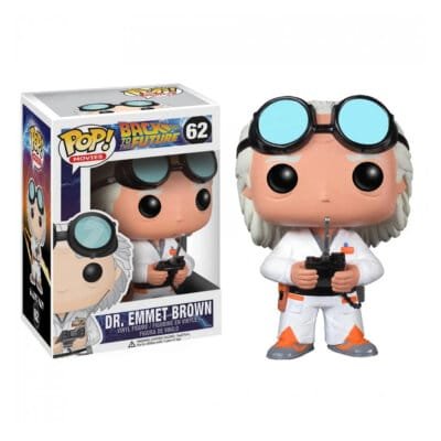 Funko Pop Doc Brown Back to the Future Vinyl Figure N° 50