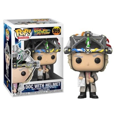 Funko Pop Doc con Casco Back to the Future Vinyl Figure N° 959