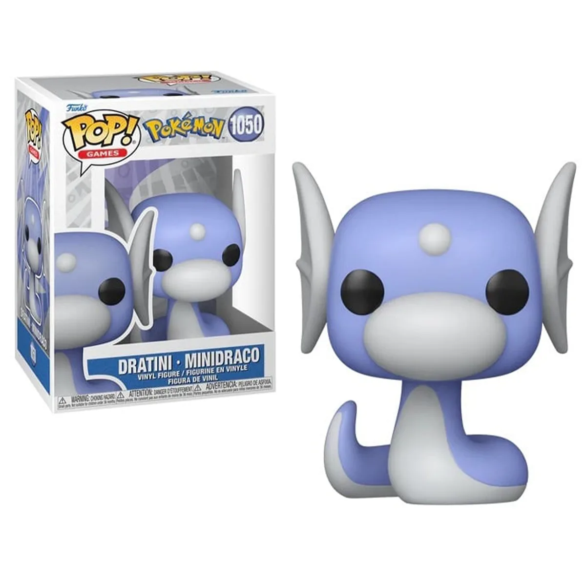 Funko Pop Dratini Pokémon Vinyl Edition Games N° 1050