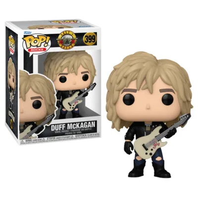 Funko Pop Duff McKagan Guns N Roses 1980s Rock Vinyl Figure N° 399