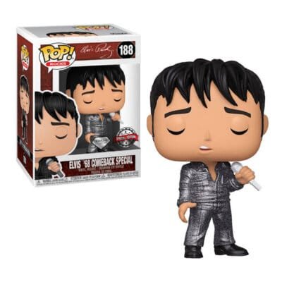Funko Pop Elvis Presley 68 Comeback Diamond Edition N° 188