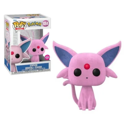 Funko Pop Espeon Flocked Pokémon Vinyl Figure Special Edition N° 884
