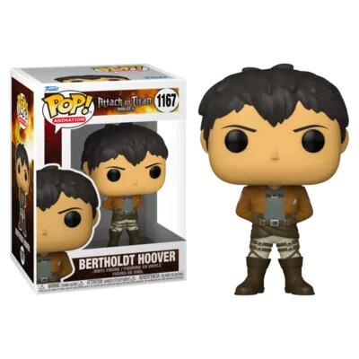 Funko Pop Bertholdt Hoover Attack on Titan Vinyl Figure N° 1167