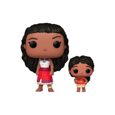 Funko Pop Moana and Simea Pop and Buddy Moana 2 Vinyl Figure N° 1546