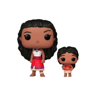 Funko Pop Moana and Simea Pop and Buddy Moana 2 Vinyl Figure N° 1546