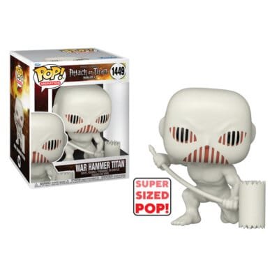 Funko Pop War Hammer Titan Attack on Titan Super Size Vinyl Figure N° 1449