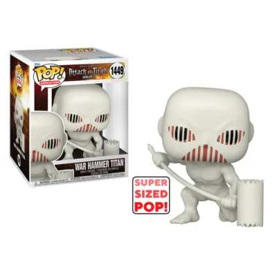 Funko Pop War Hammer Titan Attack on Titan