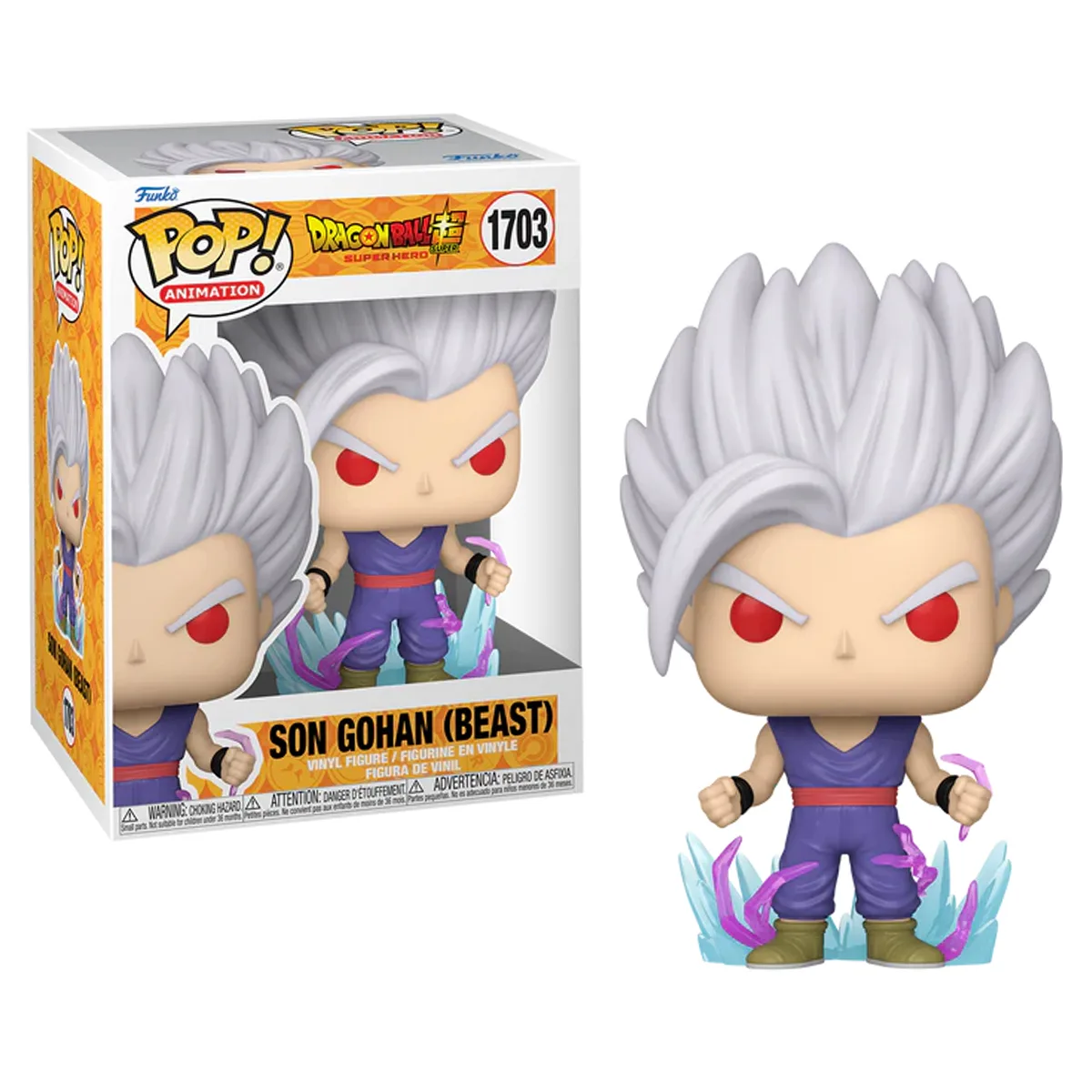 Funko Pop Gohan Beast Dragon Ball Super Vinyl Figure N° 1703