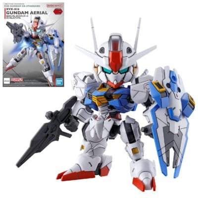 Gundam Aerial SD Ex-Standard Model Kit Bandai – The Witch from Mercury