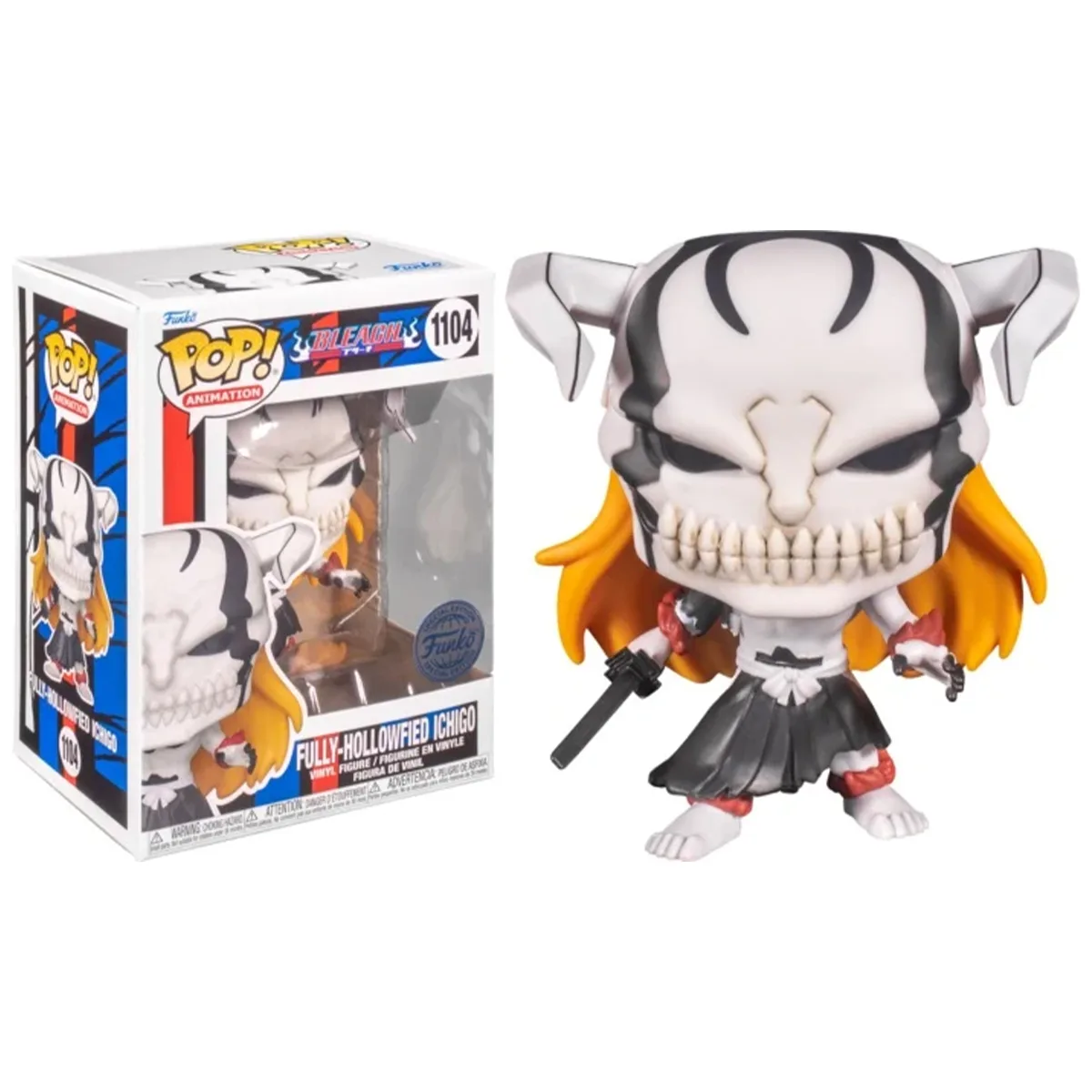 Funko Pop Fully Hollowfied Ichigo Bleach Vinyl Figure N° 1104