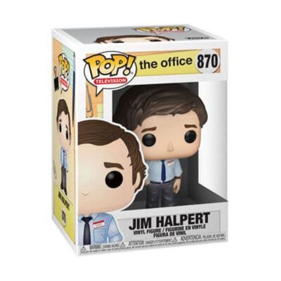 Funko Pop Jim Halpert The Office Vinyl Figure N° 870