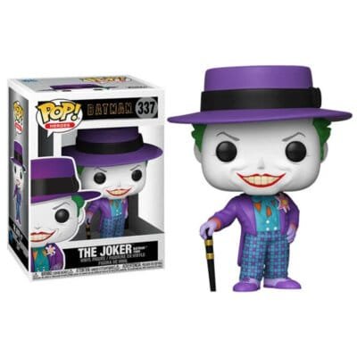 Funko Pop Joker with Hat Batman 1989 Vinyl Edition Movies N° 337