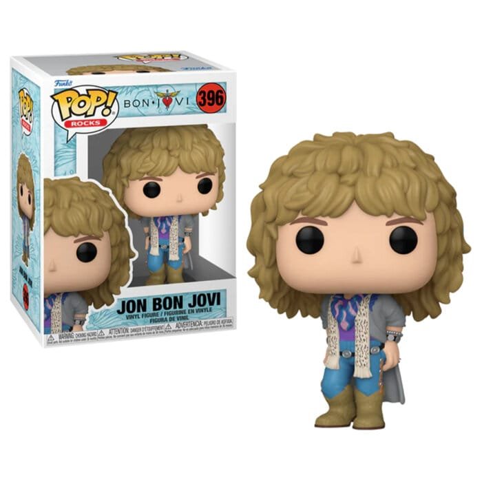 Funko Pop Jon Bon Jovi 1980s Rock Legend Vinyl Figure N° 396