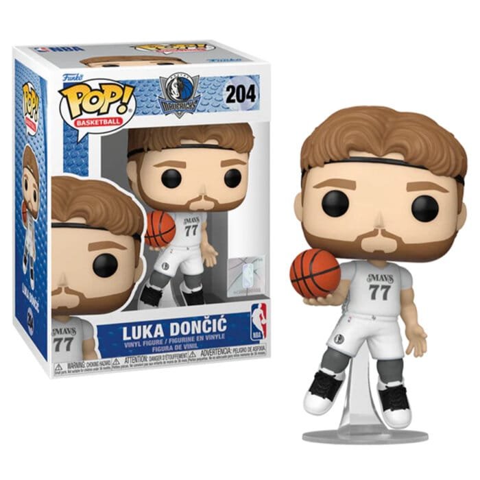 Funko Pop Luka Doncic City Edition 24 Mavericks NBA N° 204