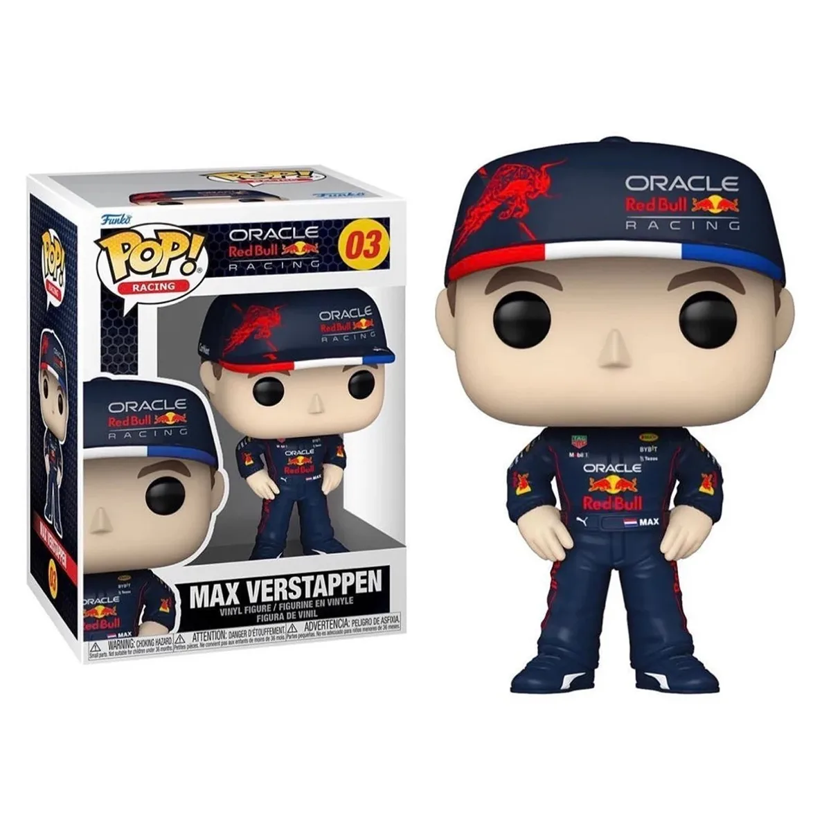 Funko Pop Max Verstappen Formula 1 Vinyl Figure N° 03 Funko Pop Max Verstappen Formula 1 Vinyl Figure N° 03