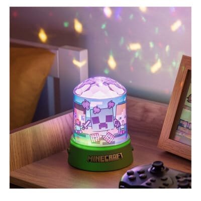 Minecraft Party Projection Light Lampada 13 cm