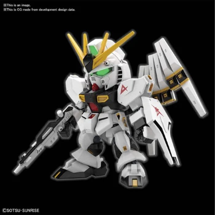 Gundam Nu Gundam SD EX Standard Model Kit Bandai