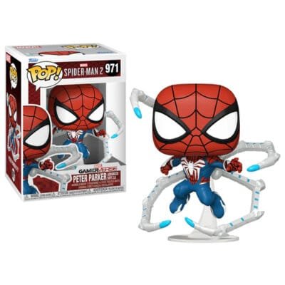 Funko Pop Peter Parker Advanced Suit 2.0 Spider-Man 2 Games Edition N° 971